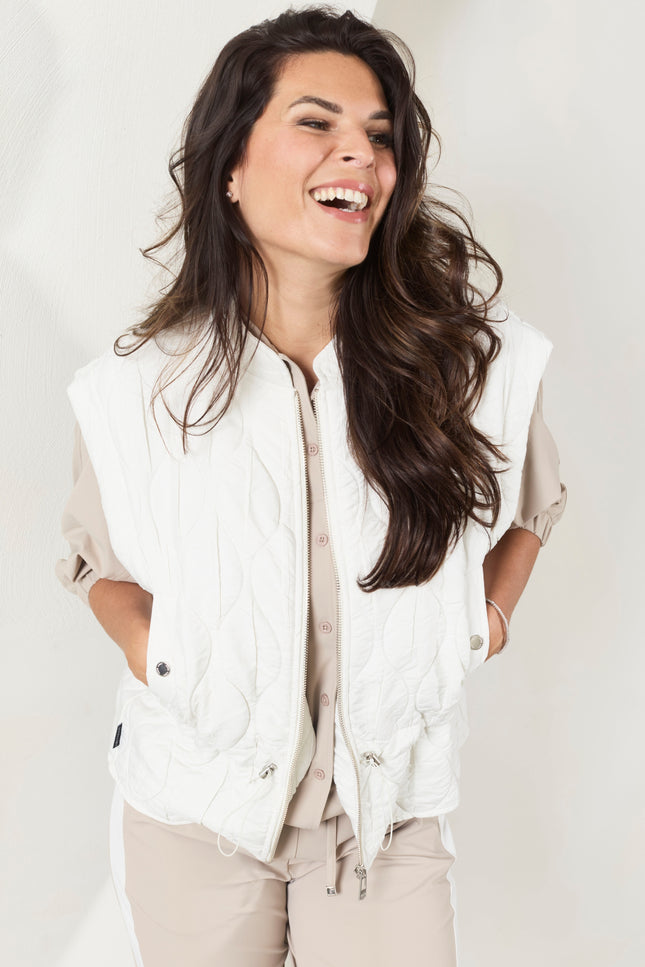 Zoso Travel Blouse Monique Sand Stone 261 Stretchshop.nl