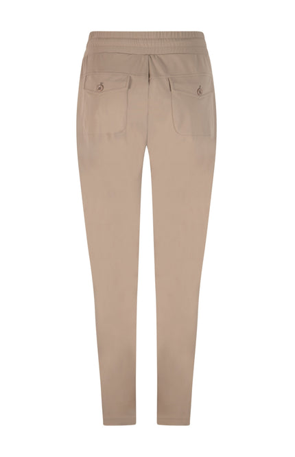 Zoso Travel Broek Amber Taupe 251 Stretchshop.nl