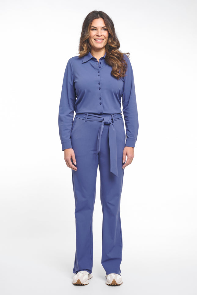 Zoso Travel Broek Belle Blue 261 Stretchshop.nl