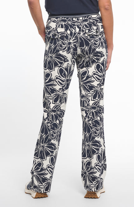 Zoso Travel Broek Devon Night Blue 261 Stretchshop.nl