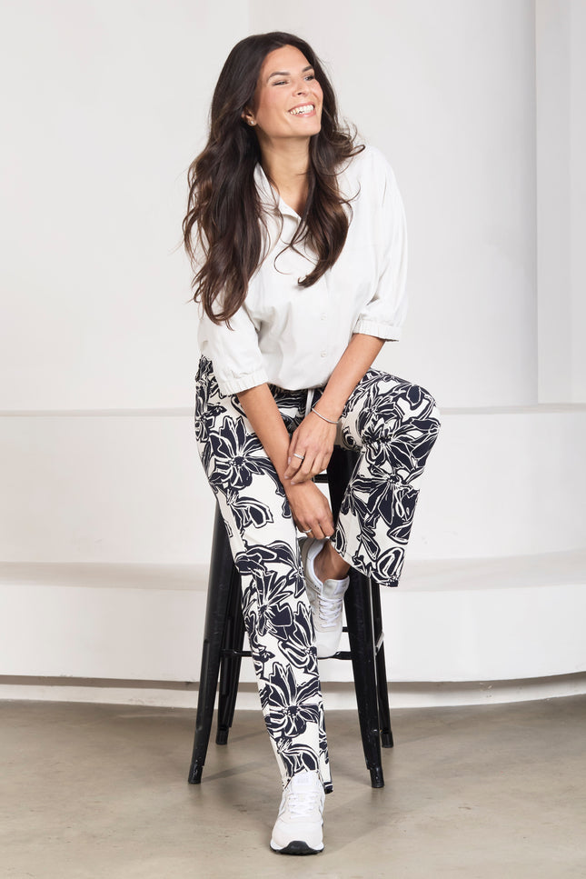 Zoso Travel Broek Devon Night Blue 261 Stretchshop.nl