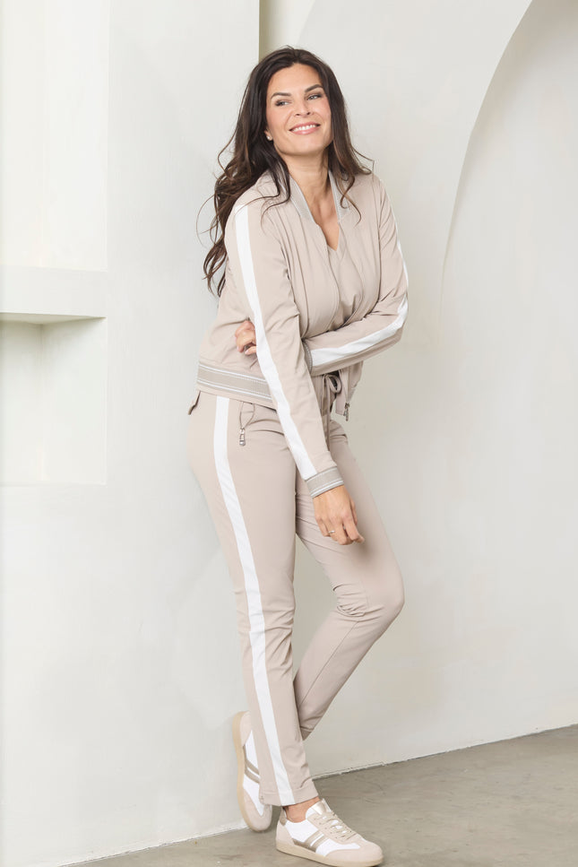 Zoso Travel Broek Eve Sand Stone 261 Stretchshop.nl