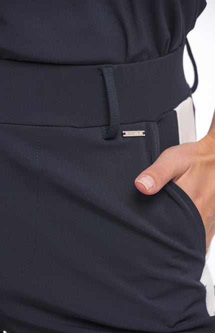Zoso Travel Broek Macy Night Blue 261 Stretchshop.nl