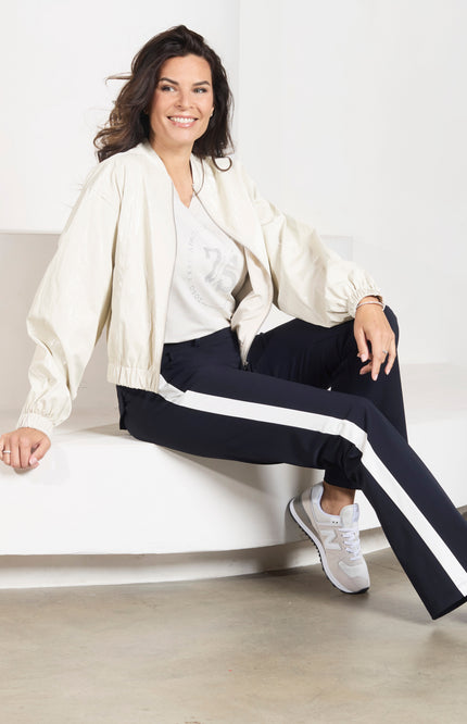 Zoso Travel Broek Macy Night Blue 261 Stretchshop.nl