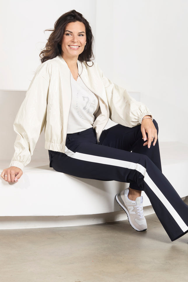 Zoso Travel Broek Macy Night Blue 261 Stretchshop.nl