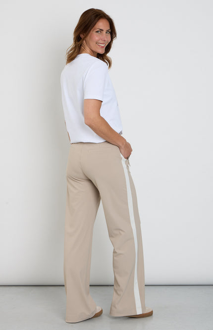 Zoso Travel Broek Morgan Sand Stone 261 Stretchshop.nl