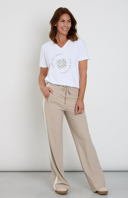 Zoso Travel Broek Morgan Sand Stone 261 Stretchshop.nl