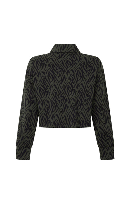 Zoso Travel Jacket Alma Army Navy 254 Stretchshop.nl