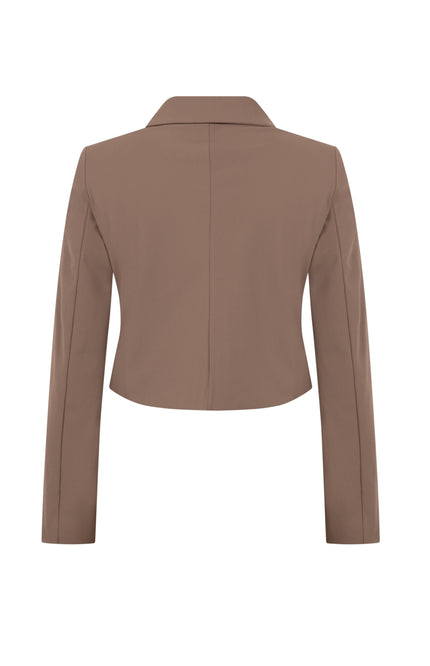 Zoso Travel Jacket Glory Mocha 254 Stretchshop.nl