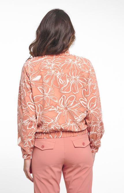 Zoso Travel Jacket Jenny Desert Rose 261 Stretchshop.nl