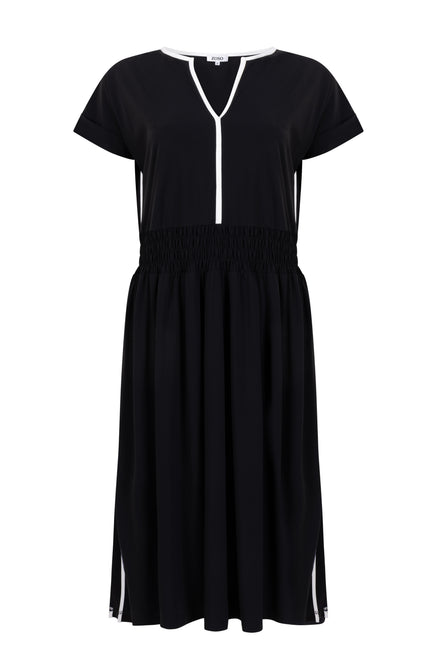 Zoso Travel Jurk Alice Black 253 Stretchshop.nl