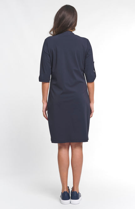 Zoso Travel Jurk Dian Night Blue 261 Stretchshop.nl