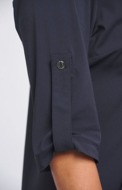 Zoso Travel Jurk Dian Night Blue 261 Stretchshop.nl