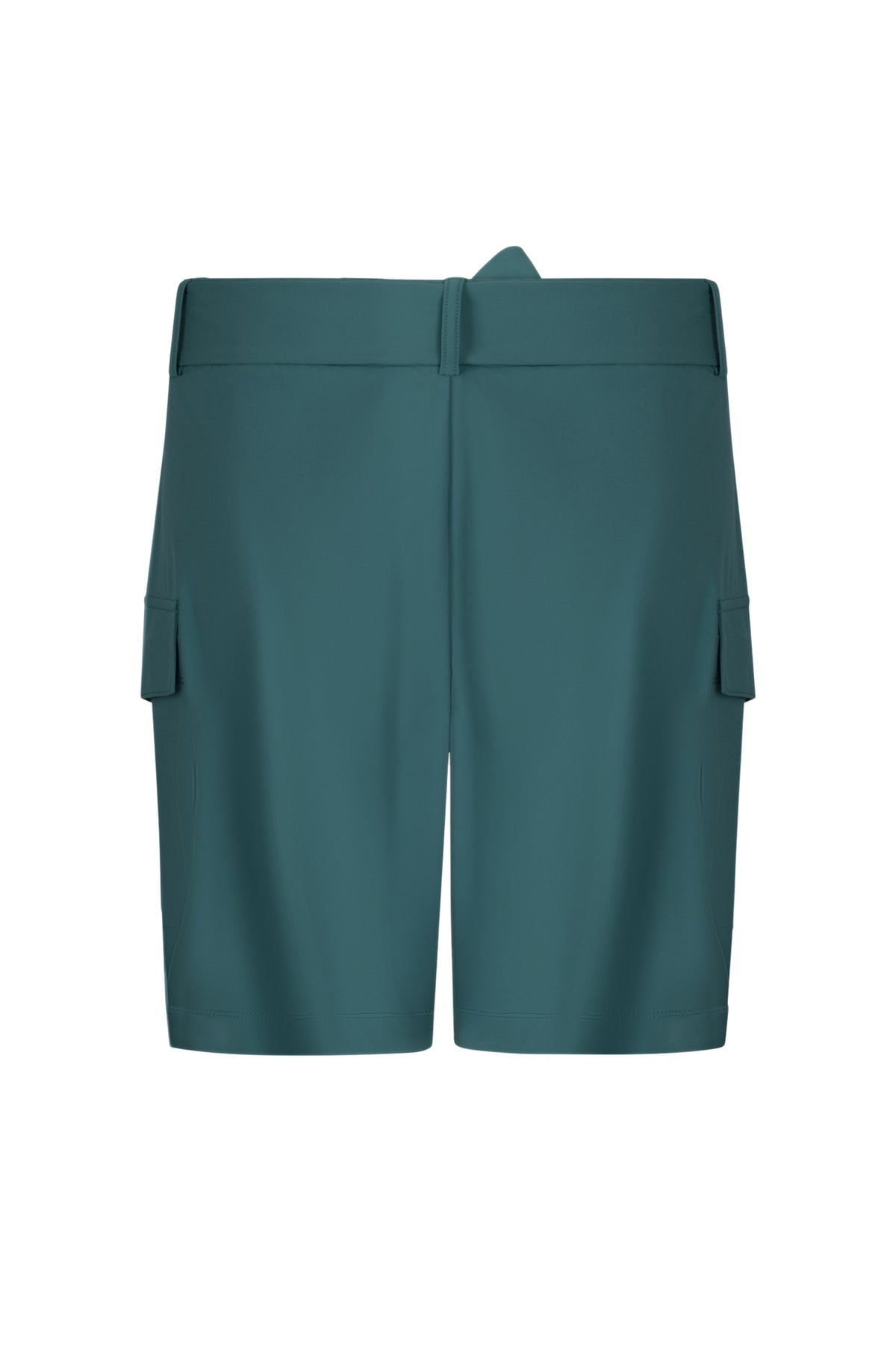 Groene Zoso Travel Short Dion 263, comfortabele korte broek voor reizen en casual draagstijl.