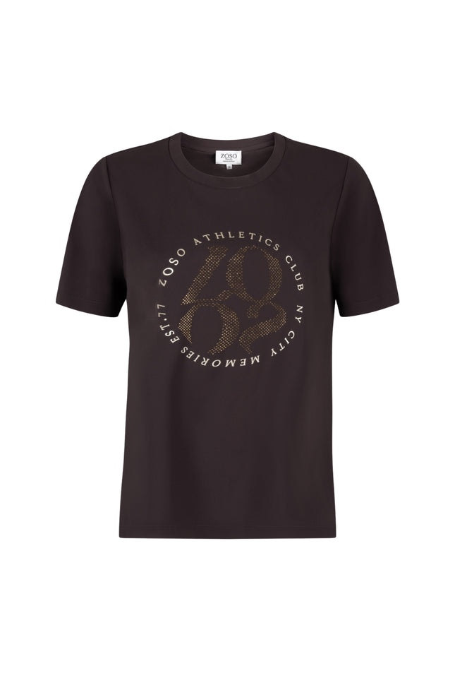 Travel T-Shirt Britt Espresso 264