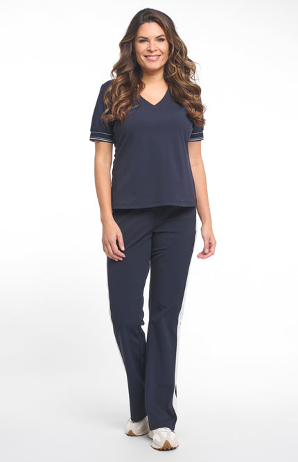 Zoso Travel T-Shirt Desiree Night Blue 261 Stretchshop.nl