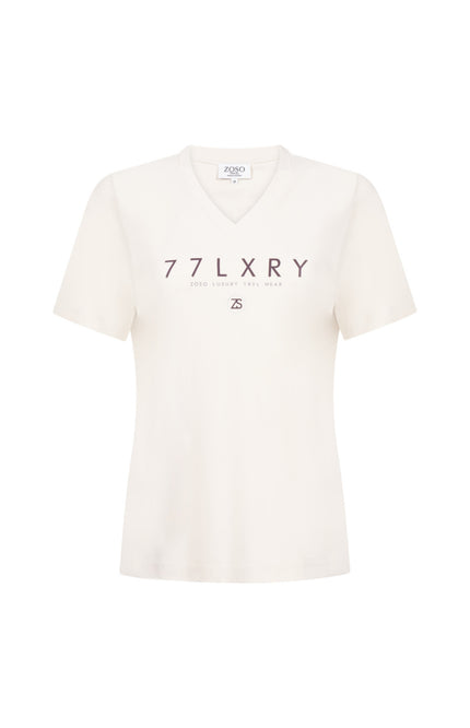 Travel T-Shirt Micky Ivory Bordeaux 264