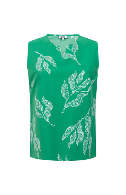 Zoso Travel Top Marcella Green 253 Stretchshop.nl