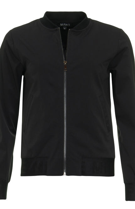 Mi Piace Travel jacket logo zwart 202250 Stretchshop.nl