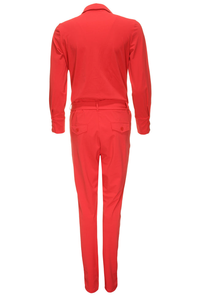 Travel jumpsuit monica red 241