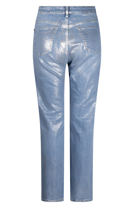 Zoso Jeans flair coated river light jeans 241 Stretchshop.nl
