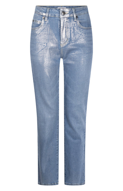 Zoso Jeans flair coated river light jeans 241 Stretchshop.nl
