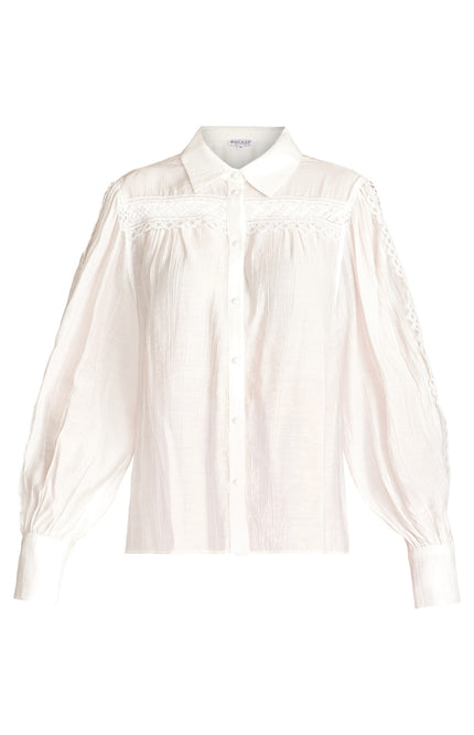 Maicazz Blouse irza offwhite Stretchshop.nl