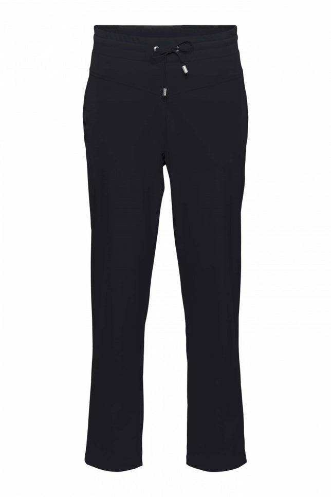 &Co woman Travel broek page 7/8 navy Stretchshop.nl