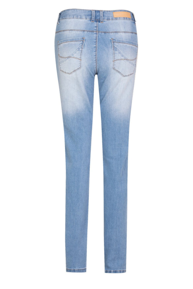 G-maxx Jeans nessa denim blauw 902 Stretchshop.nl