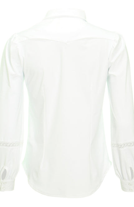 Mi Piace Travel blouse wit 202200 Stretchshop.nl